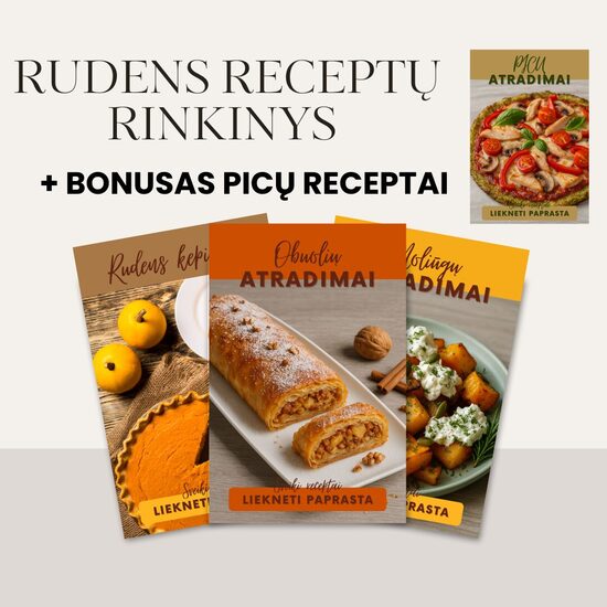 RUDENS  RECEPTŲ RINKINYS